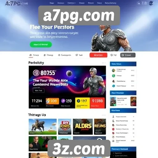Site a7pg.com melhora interface para usuários